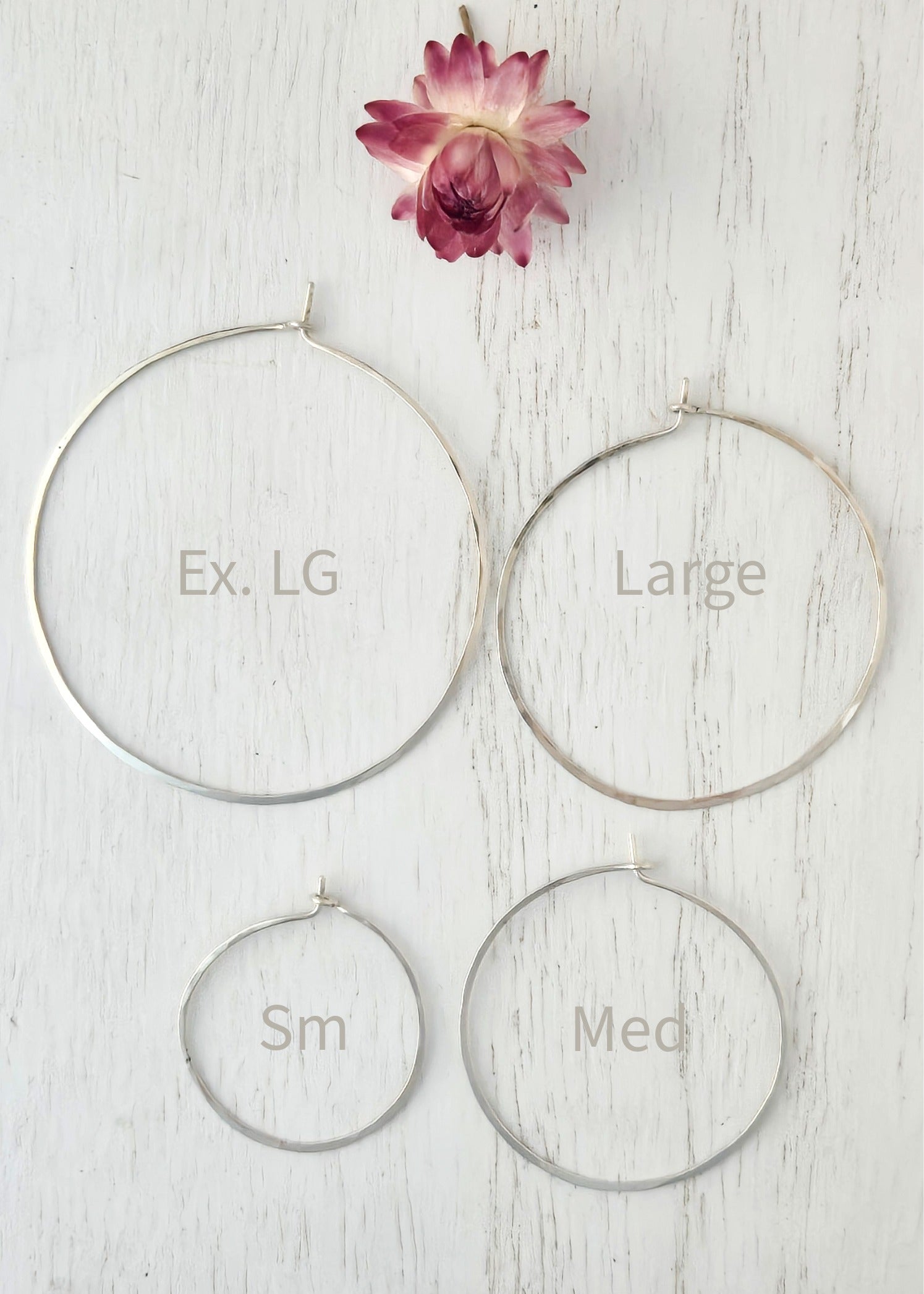 Feather Weight Hoop Earrings